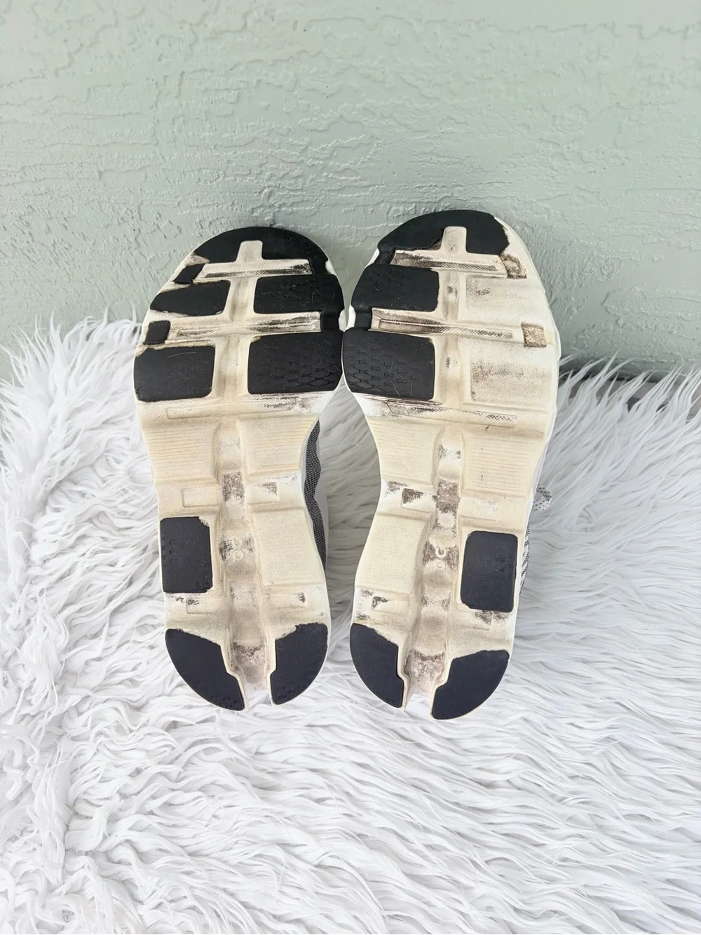 On Running White and Black Women's Sneakers
